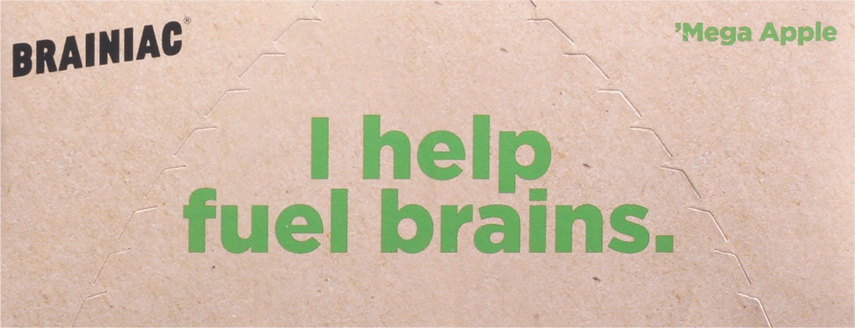 slide 5 of 13, Brainiac Brain Squeezers Mega Apple Applesauce 4 - 3.2 oz Pouches, 4 ct