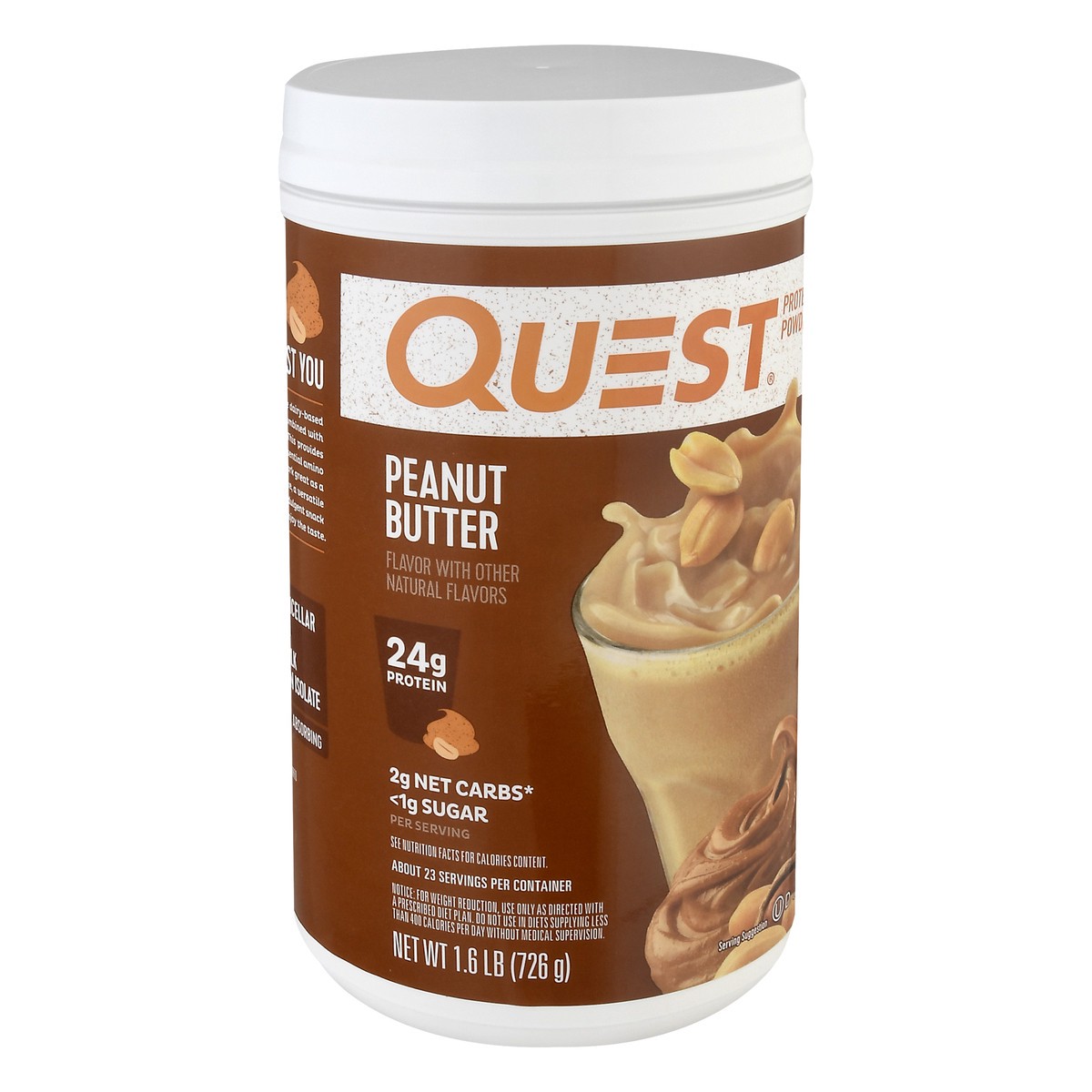 slide 2 of 9, Quest Protein Powder, 1.6 lb