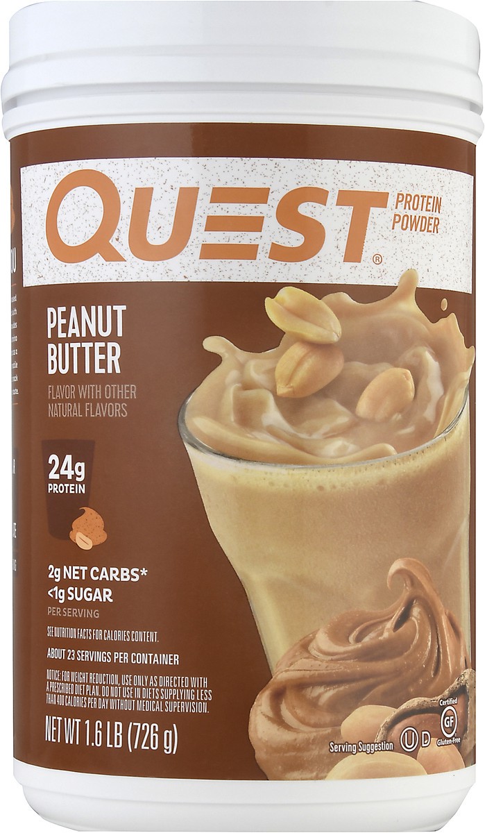 slide 6 of 9, Quest Protein Powder, 1.6 lb
