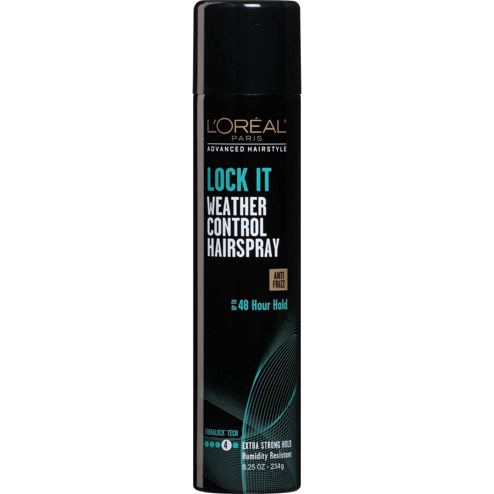 slide 2 of 5, L'Oréal Advanced Hairstyle Lock It Weather Control Hairspray - 8.25oz, 8.25 oz