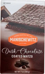 Manischewitz Dark Chocolate Coated Matzo