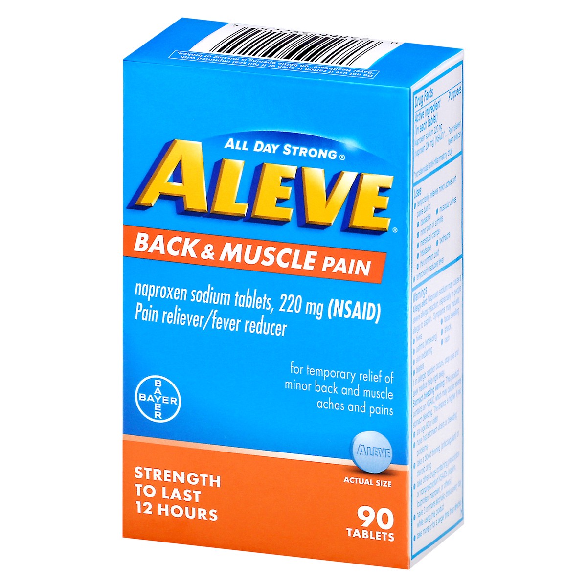 slide 2 of 9, Aleve Tablets Back & Muscle 90ct, 90 ct
