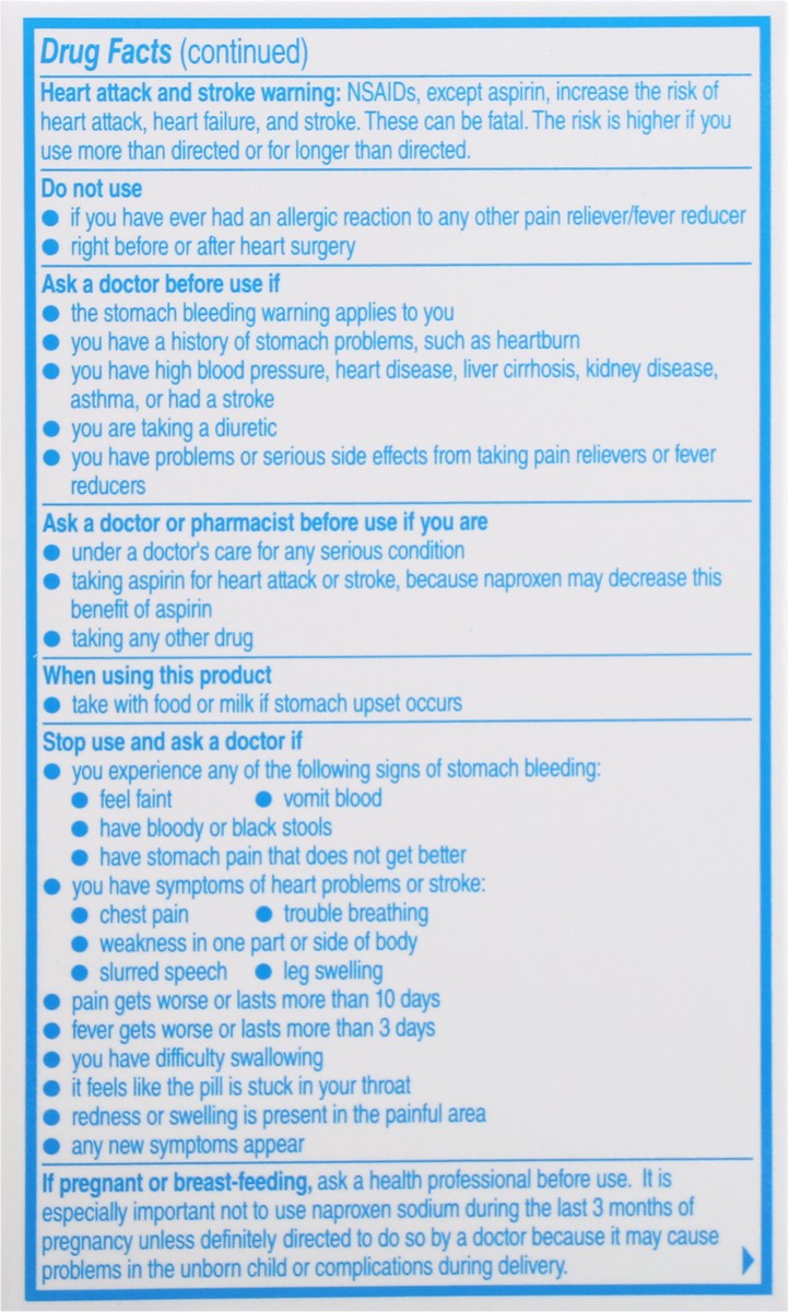 slide 6 of 9, Aleve Tablets Back & Muscle 90ct, 90 ct