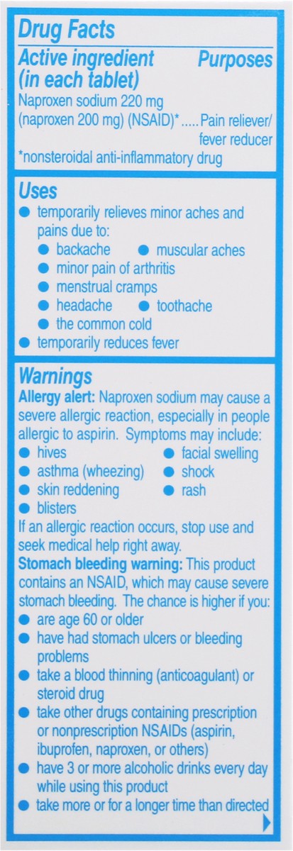 slide 4 of 9, Aleve Tablets Back & Muscle 90ct, 90 ct