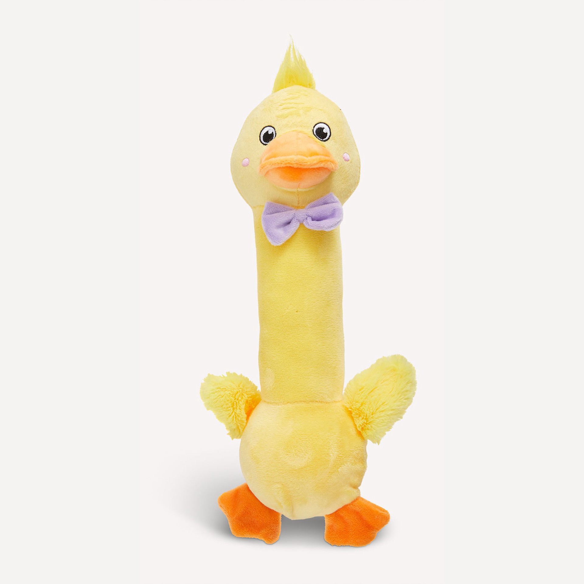 slide 1 of 1, Joyhound Long Neck Plush Duck Dog Toy, 1 ct