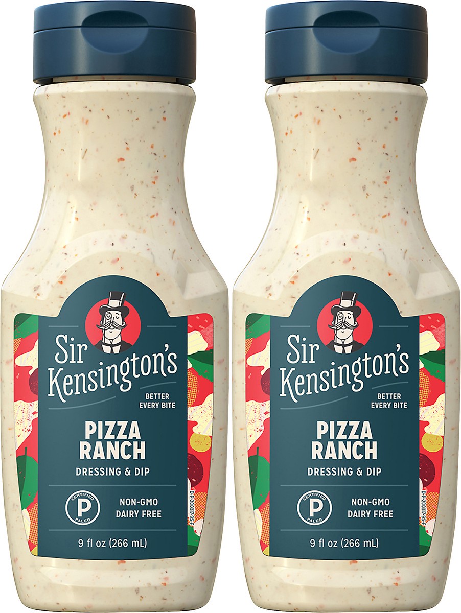 slide 5 of 5, Sir Kensington's Pizza Ranch Dressing & Dip 9 oz, 9 oz