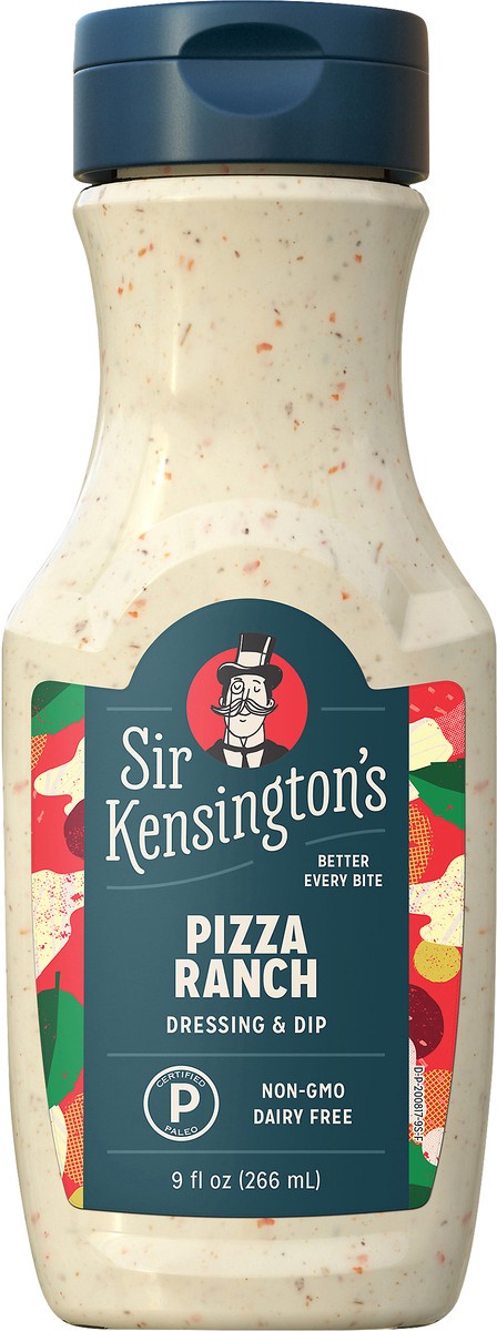 slide 1 of 5, Sir Kensington's Pizza Ranch Dressing & Dip 9 oz, 9 oz