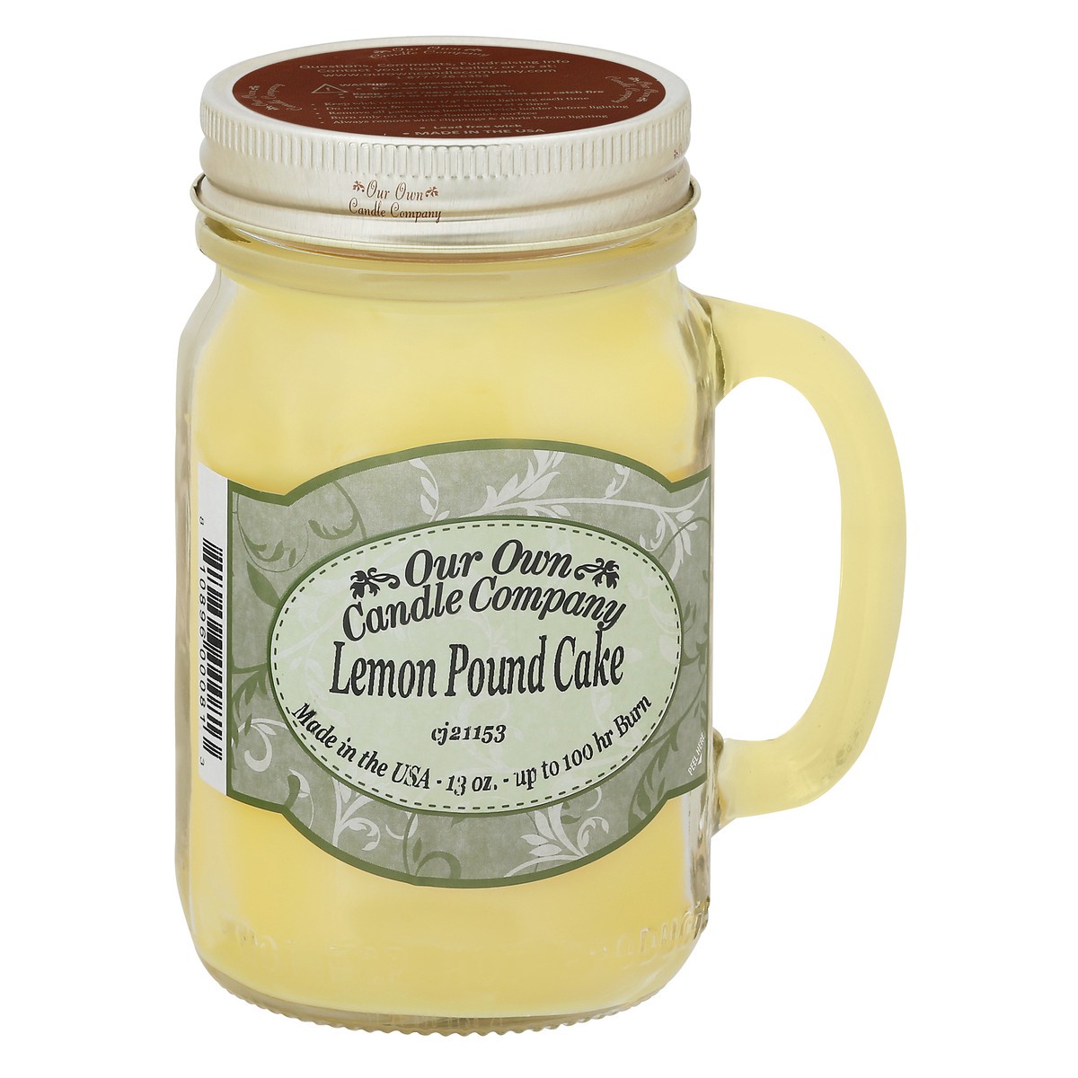 slide 5 of 9, Our Own Candle Company Lemon Pound Cake Candle 1 ea, 1 ct