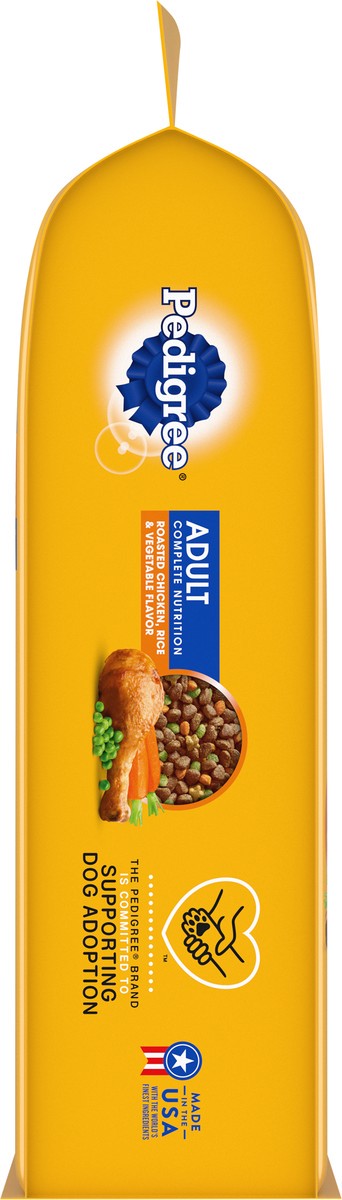 slide 3 of 9, Pedigree Adult Roasted Chicken & Vegetable Flavor Dog Food 56 oz, 3.5 lb