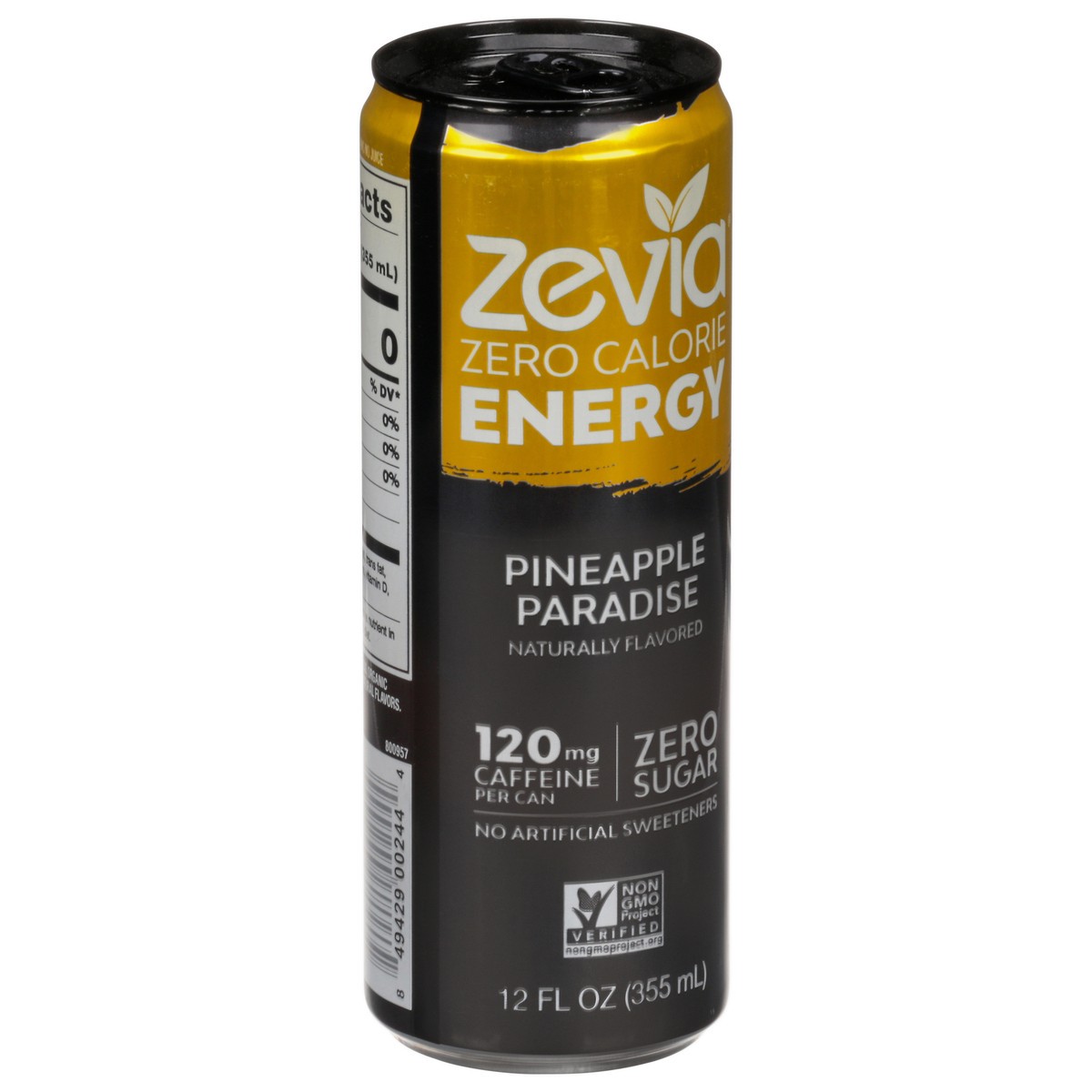 slide 4 of 9, Zevia Zero Sugar Pineapple Paradise Soda - 12 oz, 12 oz