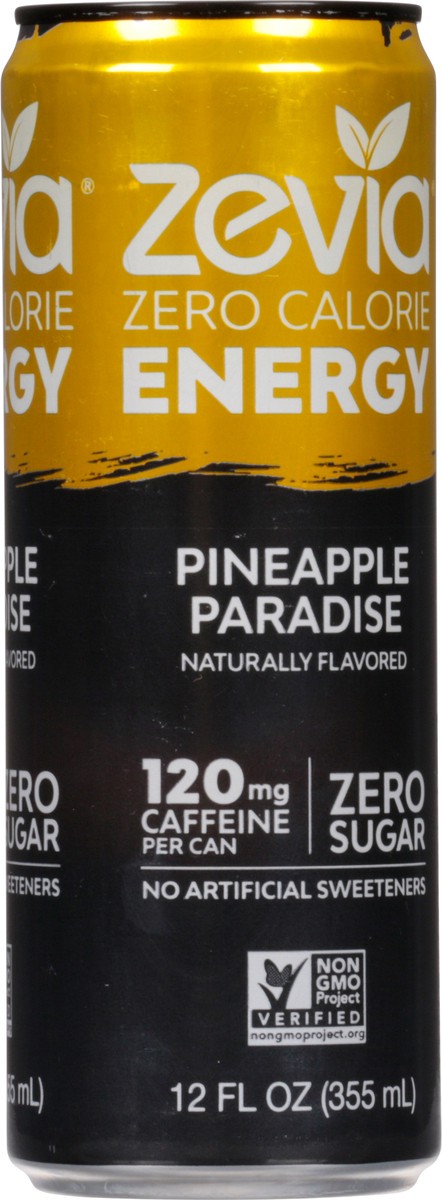 slide 7 of 9, Zevia Zero Sugar Pineapple Paradise Soda - 12 oz, 12 oz