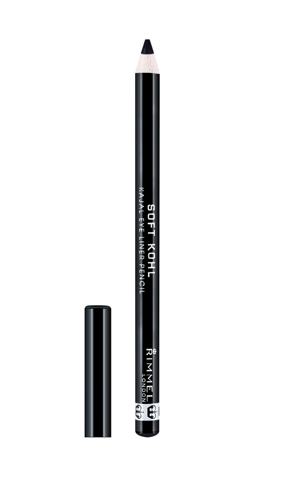 slide 1 of 1, Rimmel London Soft Kohl Kajal Pencil, Jet Black 061, 1.2 gram