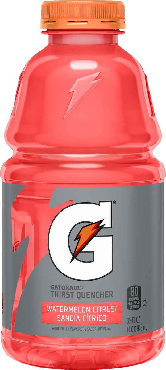 slide 5 of 7, Gatorade Watermelon Citrus Thirst Quencher 32 oz, 32 oz