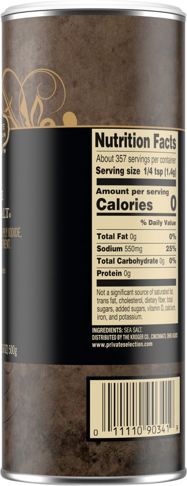 slide 3 of 4, Private Selection Fine Mediterranean Sea Salt, 17.6 oz
