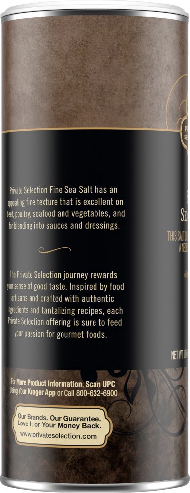 slide 2 of 4, Private Selection Fine Mediterranean Sea Salt, 17.6 oz