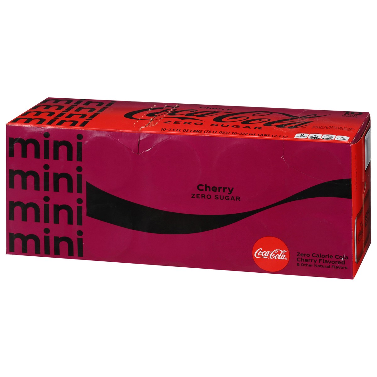 slide 12 of 15, Coca-Cola Cherry Coke Zero Sugar 7.5Oz 10Pk, 7.5 oz