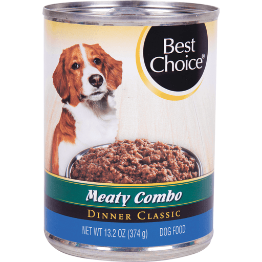 slide 1 of 1, Best Choice Meaty Combo Dinner Classic Dog Food, 13.2 oz