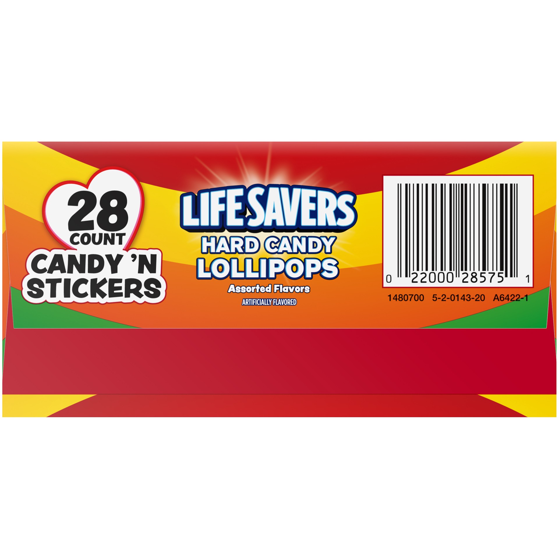 slide 4 of 5, LIFE SAVERS Lollipop Valentine Class Exchange Kit Valentines Candy, 9.9 oz, 28 Pieces, 9.9 oz