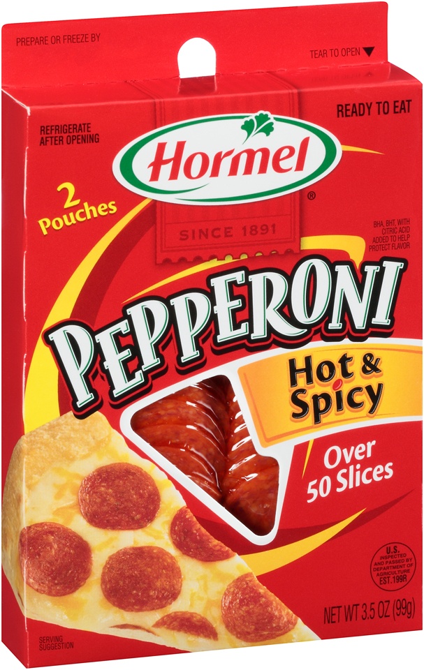 slide 1 of 4, Hormel Pepperoni 2 ea, 2 ct