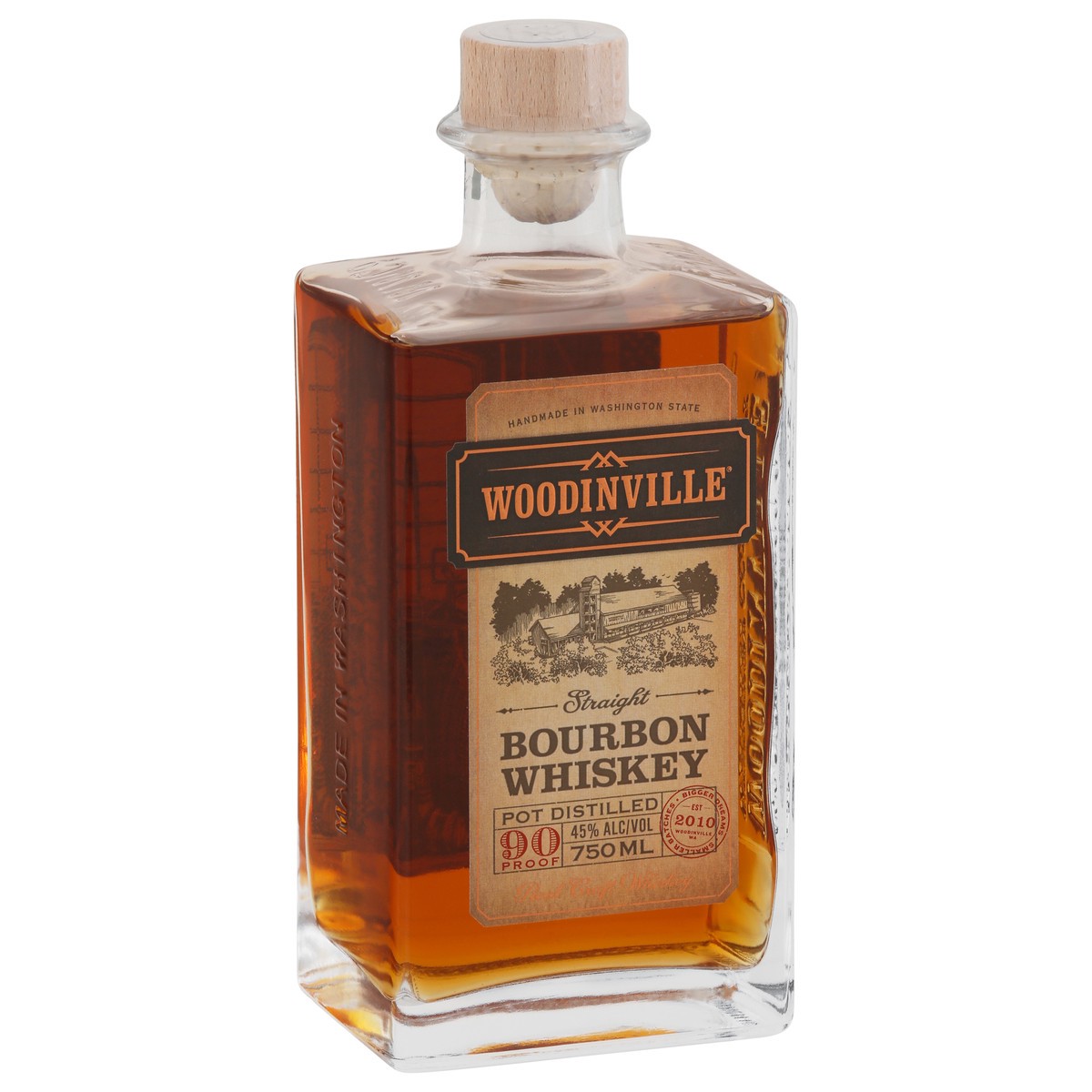 slide 5 of 9, Woodinville Straight Bourbon Whiskey 750 ml, 750 ml