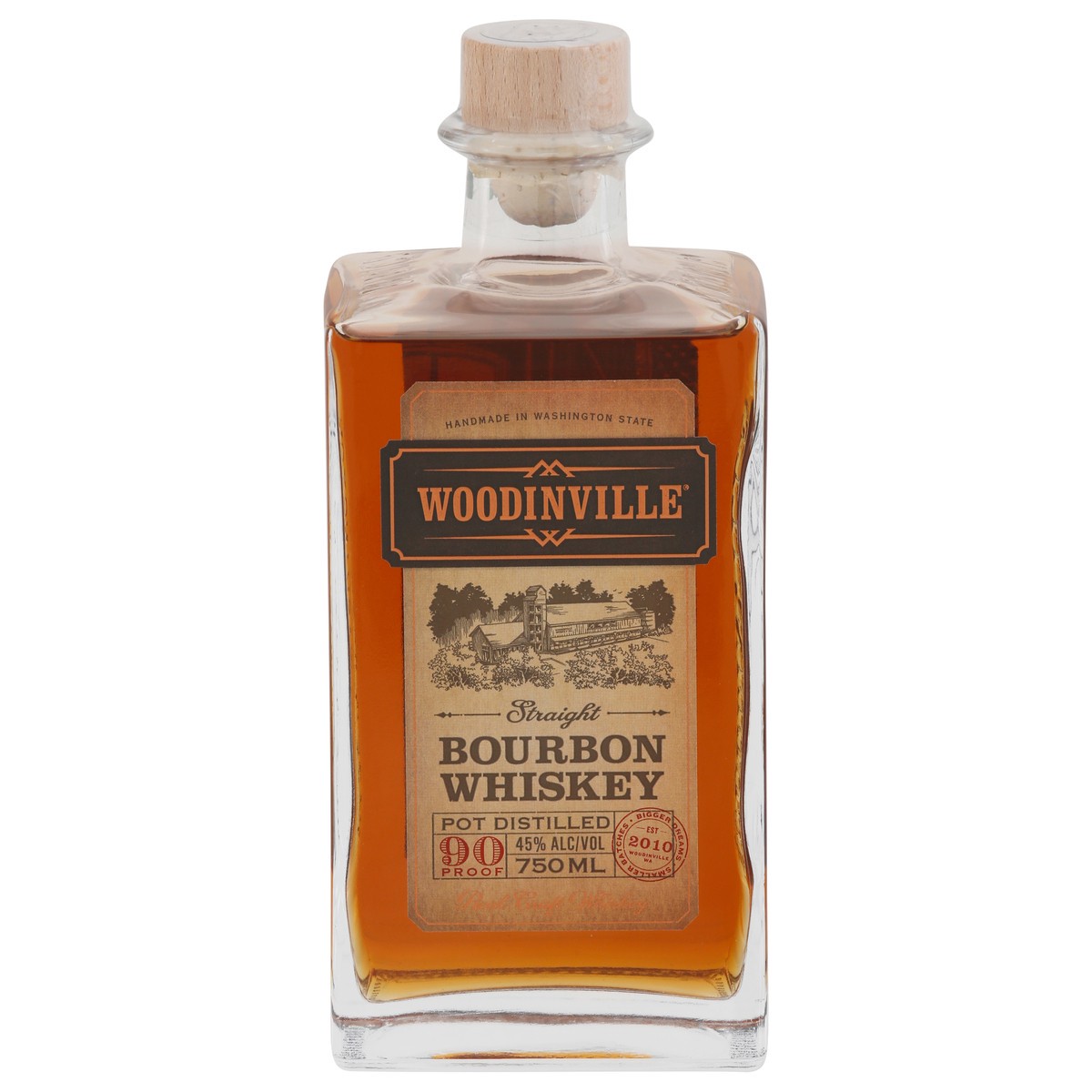 slide 1 of 9, Woodinville Straight Bourbon Whiskey 750 ml, 750 ml