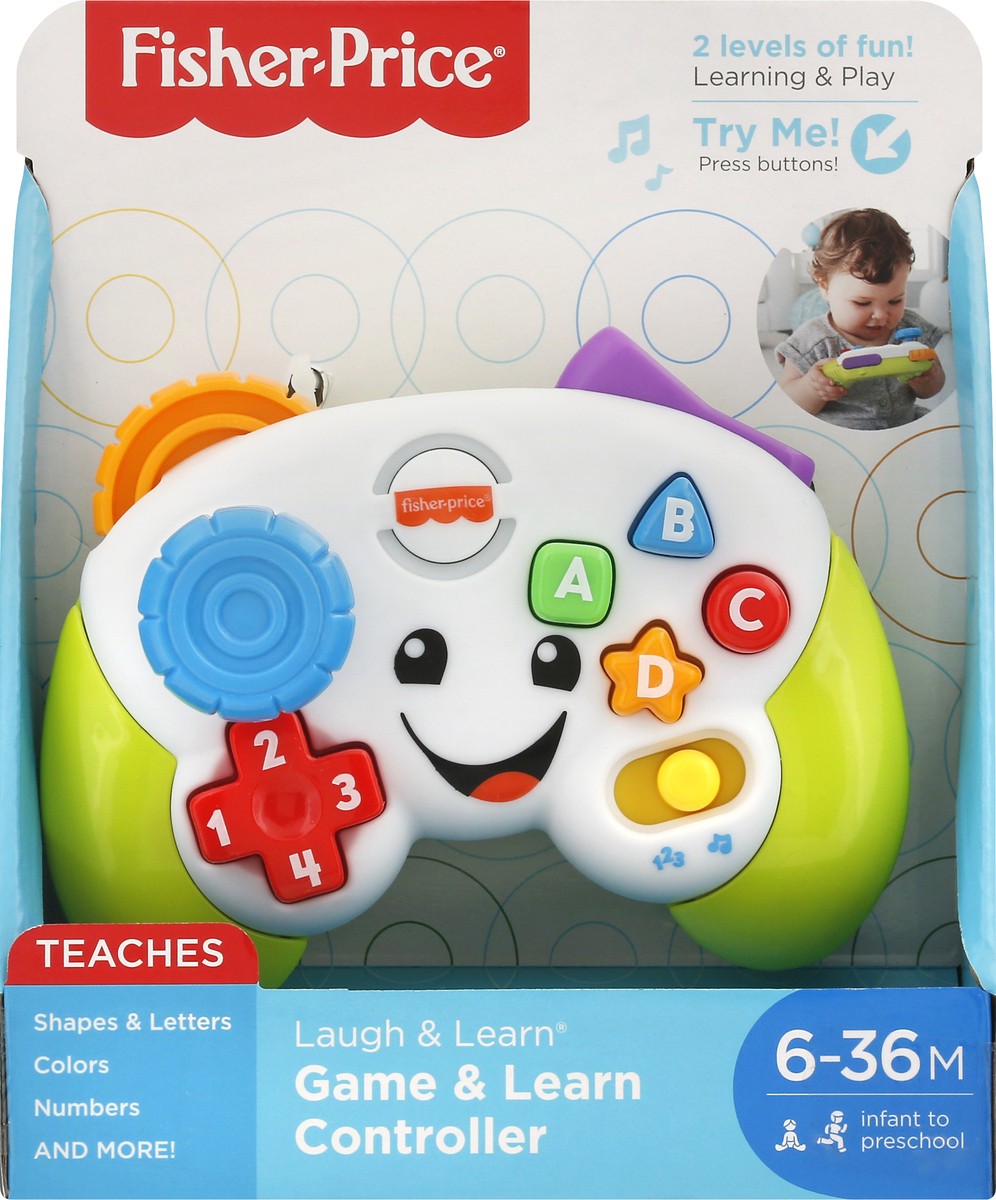 slide 2 of 9, Fisher-Price 6-36 M Game & Learn Controller Game & Learn Controller 1 ea, 1 ct