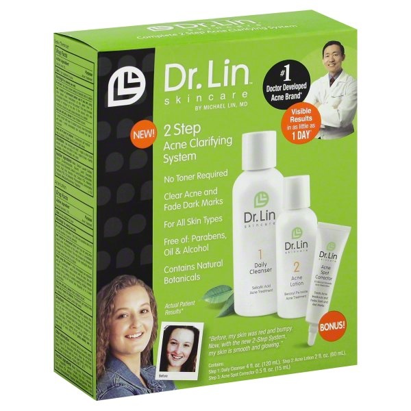 slide 1 of 1, Dr. Lin Acne Clarifying System 1 ea, 6.5 oz