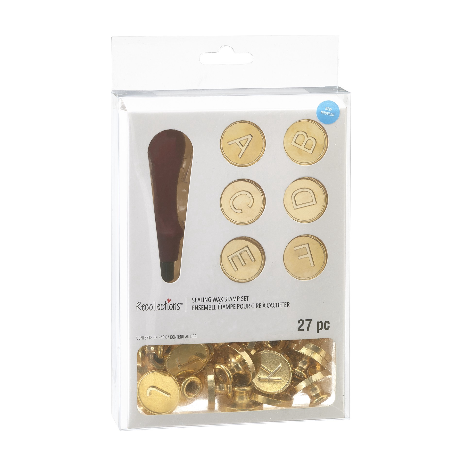 slide 3 of 4, Monogram Sealing Wax Stamp Set By Recollections, 1 in