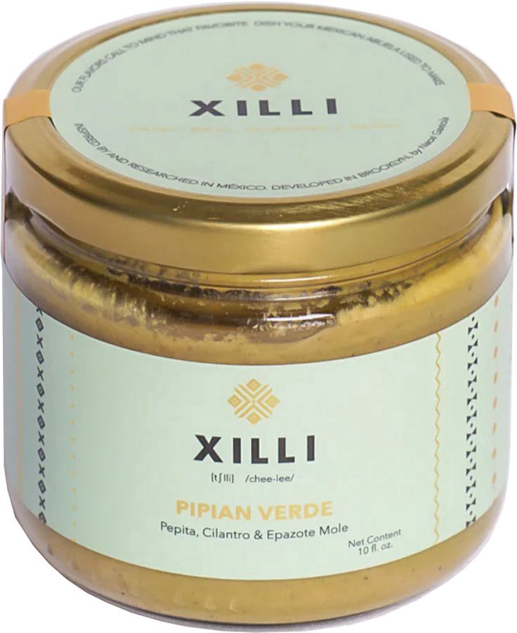 slide 1 of 1, Xillli Pipian Verde, 10 oz