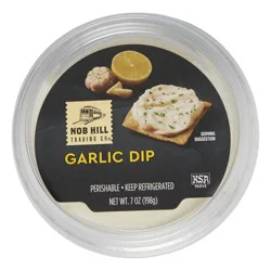 Nob Hill Trading Company Garlic Dip 7 oz