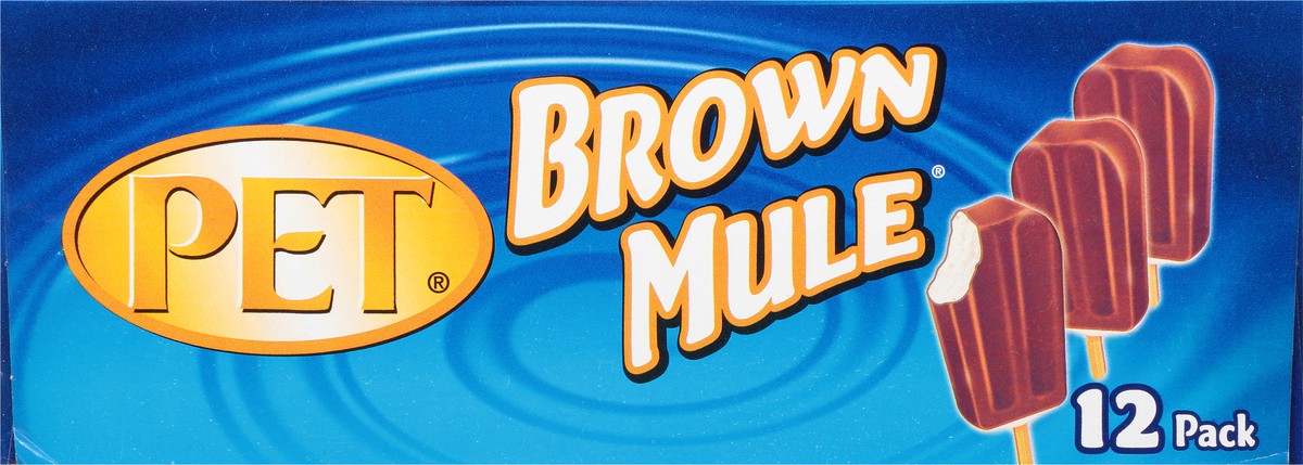 slide 6 of 14, Pet 12 Pack Brown Mule Vanilla Frozen Dairy Dessert Bars 12 - 2.5 fl oz Packs, 12 ct