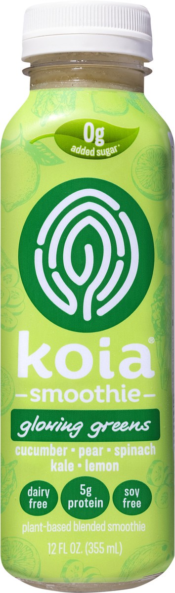 slide 2 of 7, Koia Glowing Greens Smoothie - 12 oz, 12 oz