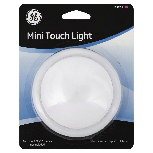 slide 1 of 1, GE Mini Touch Light, 1 ct