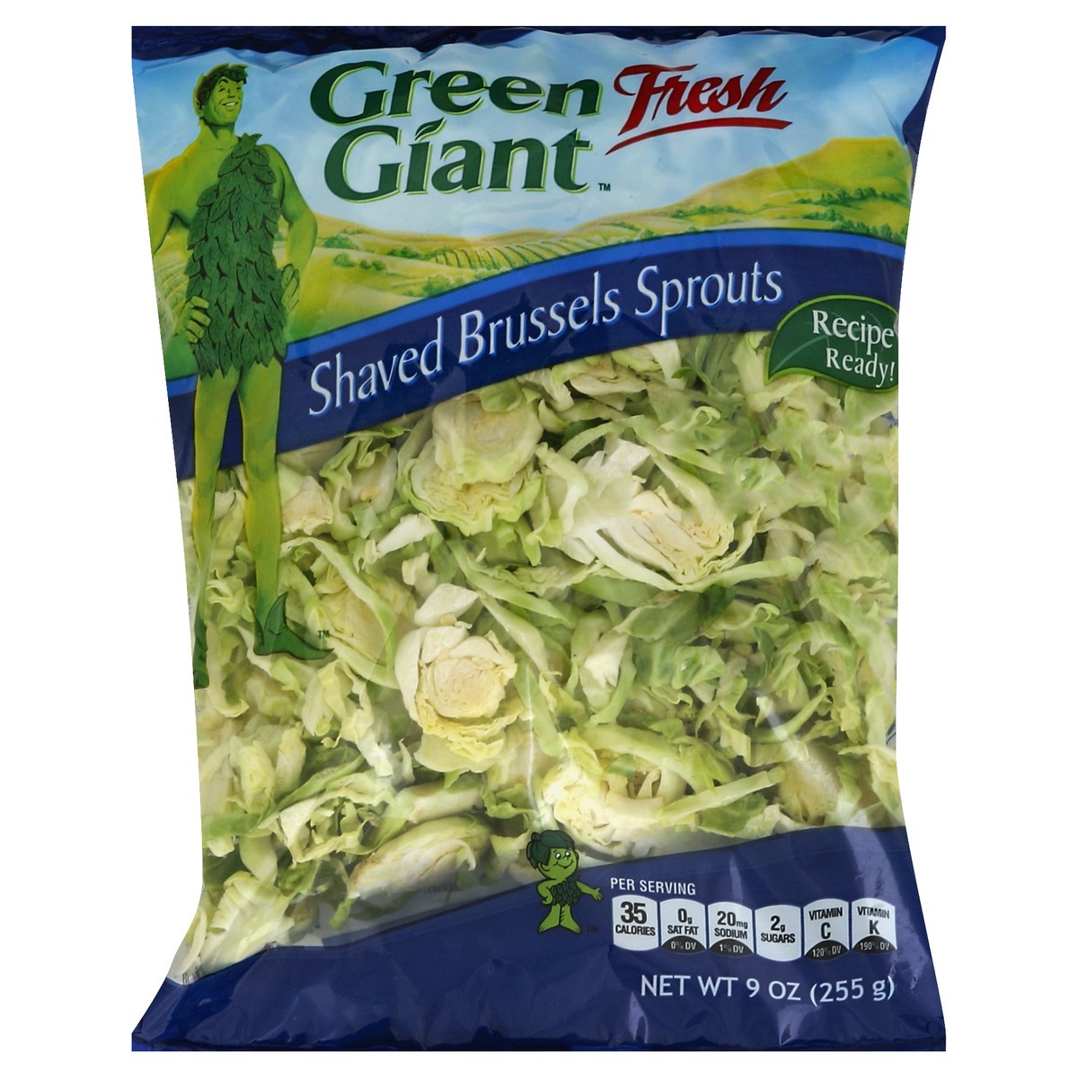 slide 6 of 6, Green Giant Fresh Shaved Brussels Sprouts 9 oz, per lb