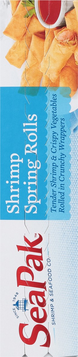 slide 4 of 9, SeaPak Crunchy Shrimp Spring Rolls 18 oz, 18 oz