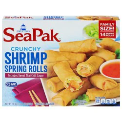 SeaPak Crunchy Shrimp Spring Rolls 18 oz