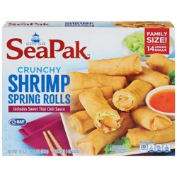 SeaPak Crunchy Shrimp Spring Rolls 18 oz