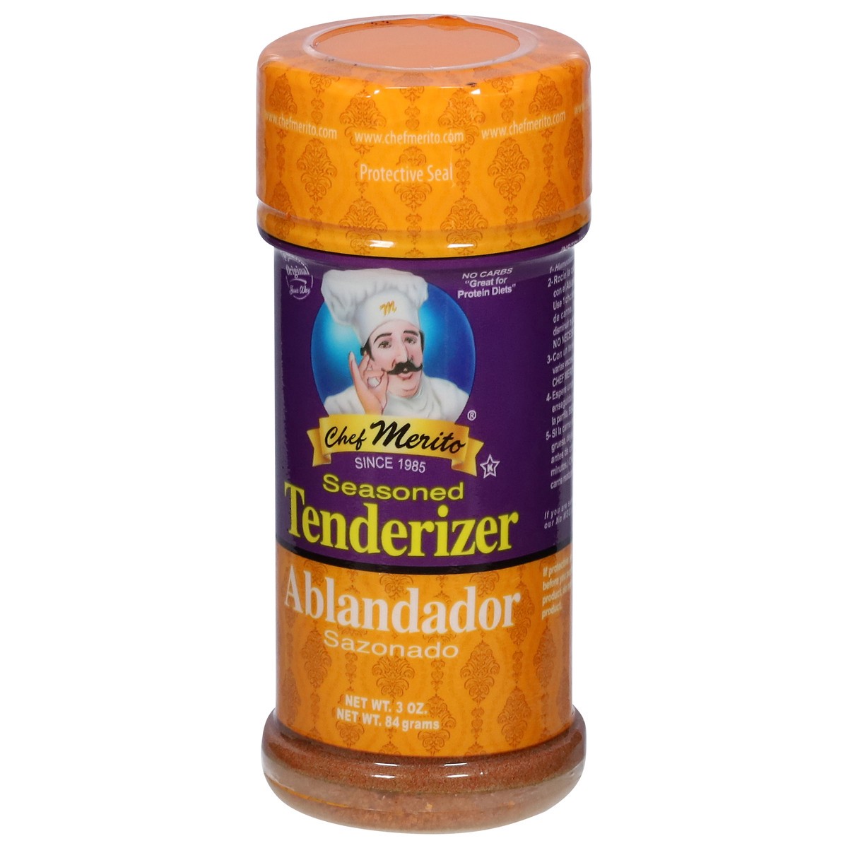 slide 12 of 14, Chef Merito Seasoned Tenderizer 3 oz, 3 oz