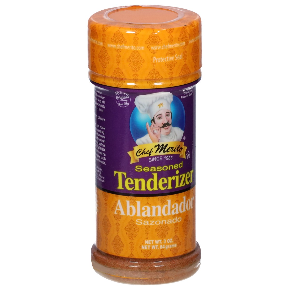 slide 3 of 14, Chef Merito Seasoned Tenderizer 3 oz, 3 oz