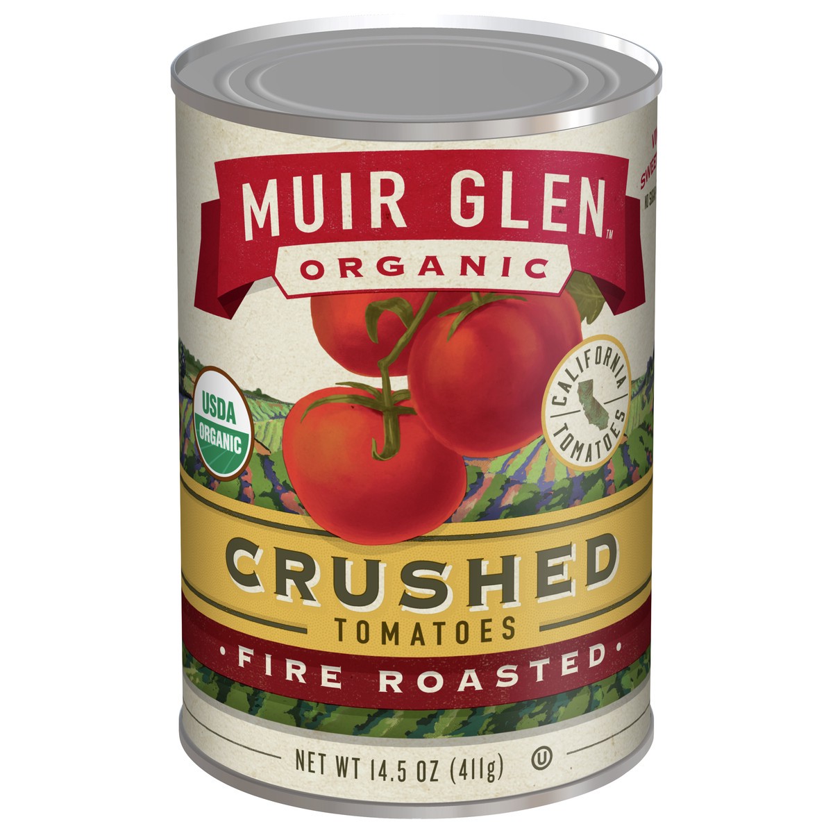 slide 2 of 13, Muir Glen Crushed Fire Roasted Canned Tomatoes, 14.5 oz., 14.5 oz