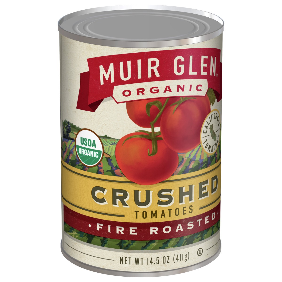 slide 13 of 13, Muir Glen Crushed Fire Roasted Canned Tomatoes, 14.5 oz., 14.5 oz