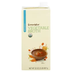 GreenWise Organic Vegetable Broth