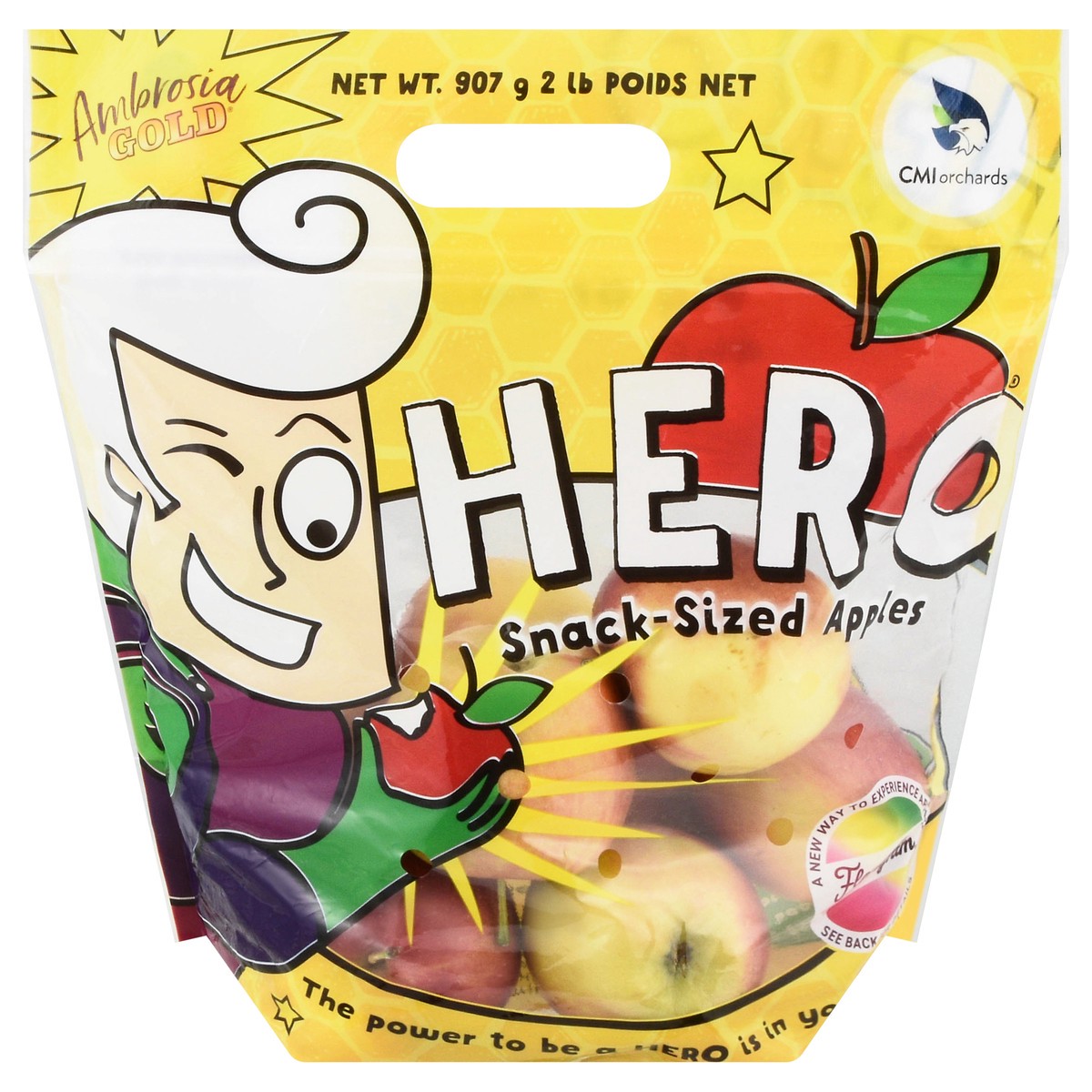 slide 1 of 6, Hero Apples Snack-Sized 2 lb, 2 lb