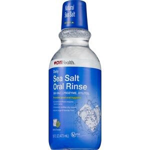 slide 1 of 1, CVS Health Daily Sea Salt Oral Rinse, Arctic Ocean, 16 Oz, 1 ct