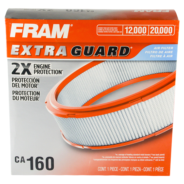 slide 1 of 5, Fram Extra Guard Air Filter CA160, 1 ct