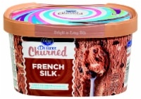 slide 1 of 1, Kroger Deluxe Churned French Silk Light Ice Cream, 48 fl oz