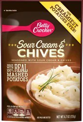 Betty Crocker Sour Cream and Chives Potatoes, 4.7 oz