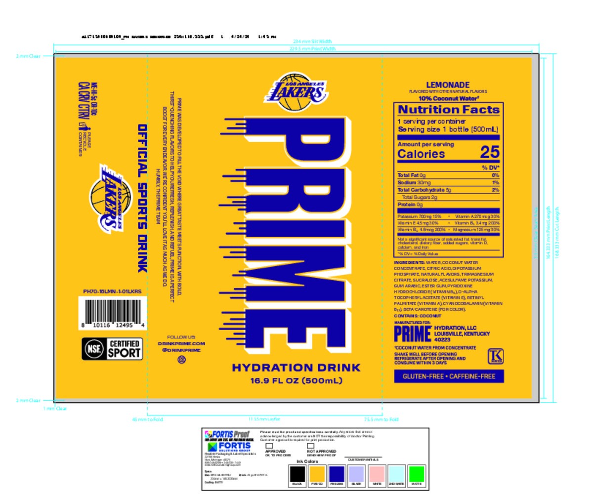 slide 7 of 9, Prime Hydration La Lakers, 16.9 oz