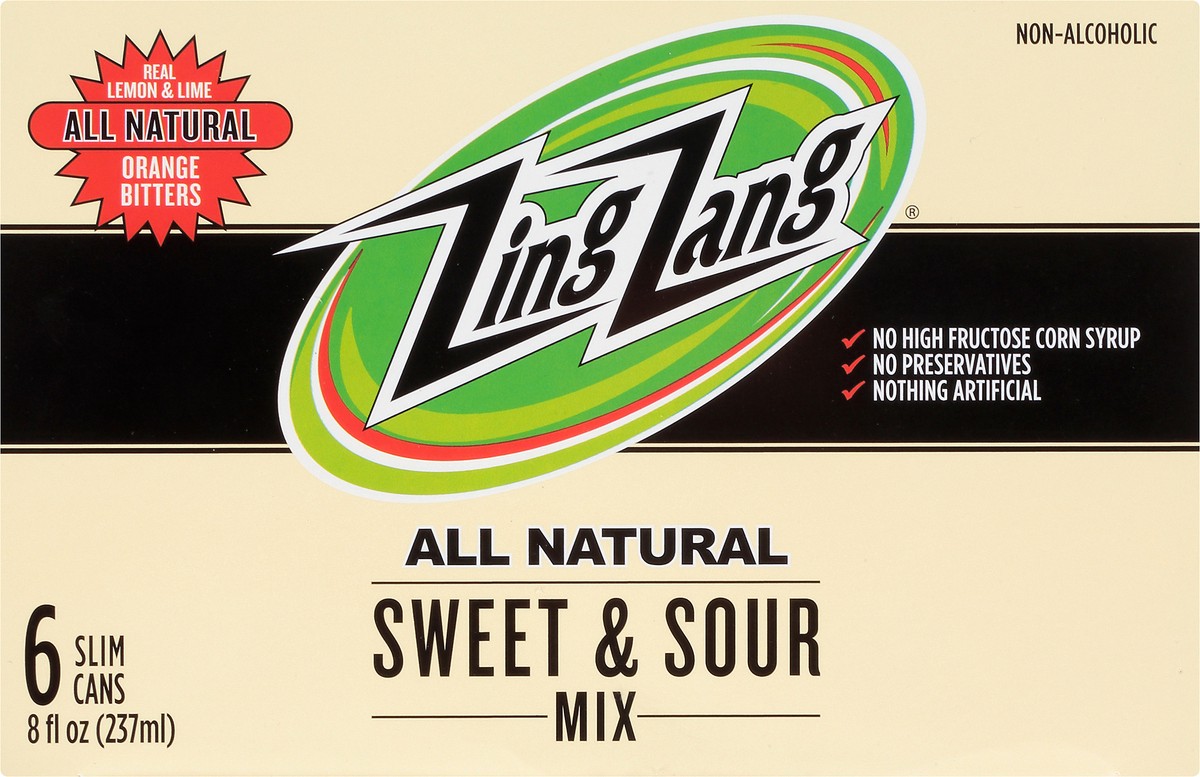 slide 5 of 11, Zing Zang Sweet & Sour Mix, 6 ct; 8 oz