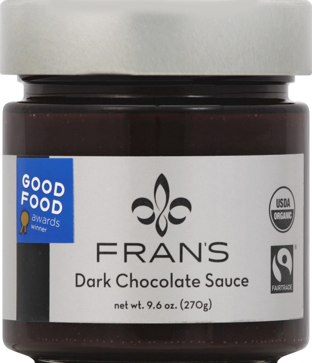 slide 4 of 7, Fran's Frans Sauce Dark Chocolate - 11 Oz, 11 oz